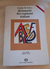 Emidio De Felice - Dizionario dei cognomi italiani