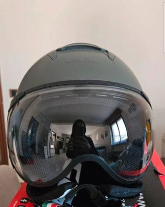 Casco CGM 167A flo mono verde opaco taglia S.