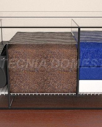 filtro sump per acquario