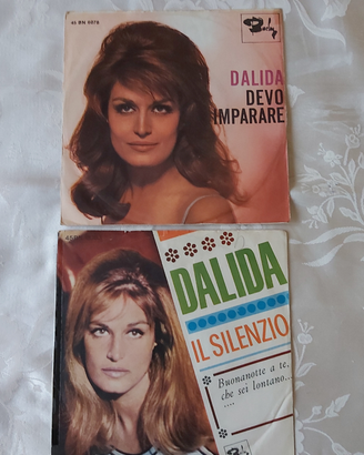 N.2 dischi 45 giri DALIDA