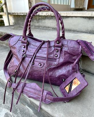 Citybag style motorcycle y2k 38x24 Purple