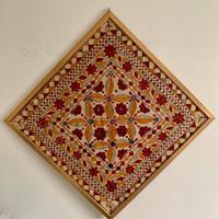 Pannello indiano Gujarat disegno Kutch