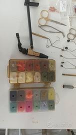 pesca a mosca materiale da costruzione 