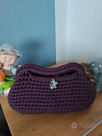 Clutch Bag all'uncinetto 