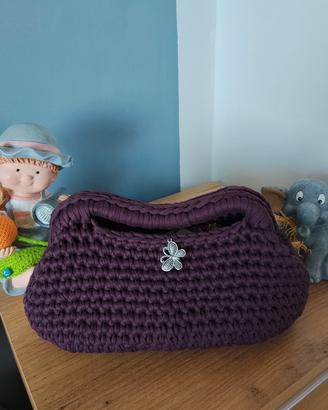 Clutch Bag all'uncinetto 