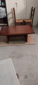 tavolo in legno apribile