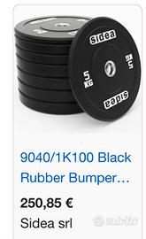 dischi bumper e gommati sidea 50mm