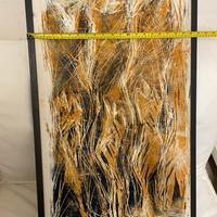 Quadro con cornice in ferro