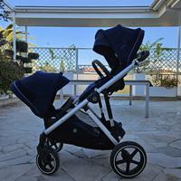 Passeggino gemellare cybex gazelle s