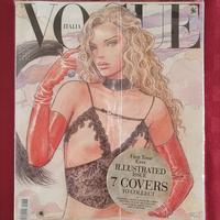 Vogue Gennaio 2020 - copertina di Milo Manara