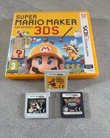 Lotto giochi Nintendo DS - 3DS Pokemon Mario Luigi
