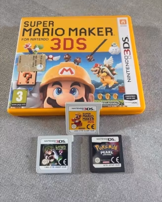 Lotto giochi Nintendo DS - 3DS Pokemon Mario Luigi