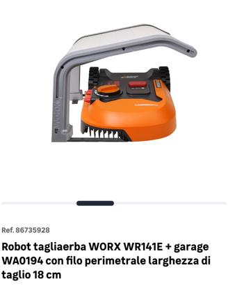 Robot tagliaerba  Worx Landroid M - kit completo