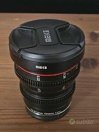 3 meike cine lens  micro 4/3 12mm + 25mm +50mm