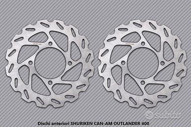 Dischi anteriori SHURIKEN CAN-AM OUTLANDER 400