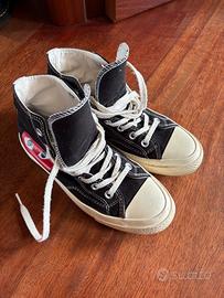 Converse All Star COMME DES GARÇONS, taglia 38 EUR