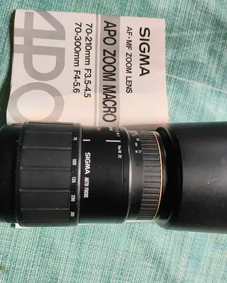 obiettivo sigma per Canon 70/300