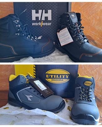 Scarpe scarponi HALLY HENSEN e DIADORA