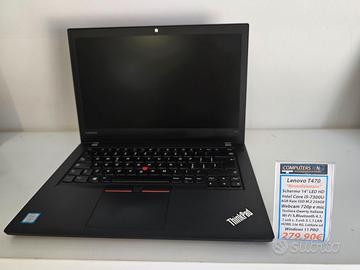 Notebook Ricond. Lenovo T470 (1 anno di garanzia)
