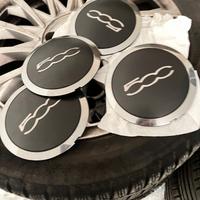 cerchi originali fiat 500 con gomme  invernali 