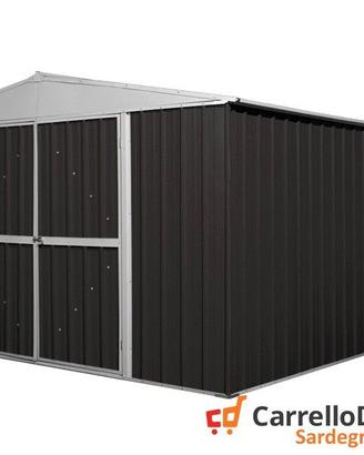 Box prefabbricato in acciaio 360x430cm nero