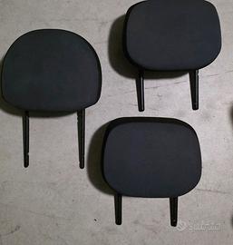set 3 poggiatesta 