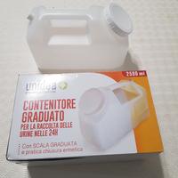 Contenitore graduato delle urine delle 24 ore