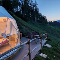 Notte in glamping b&b provincia di Bergamo