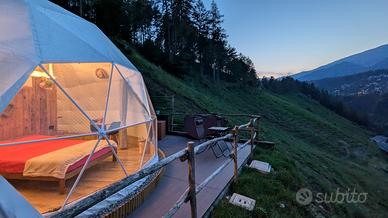 Notte in glamping b&b provincia di Bergamo