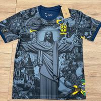 Maglietta da calcio nike-brasile Cristo redentore