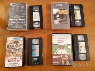 Videocassette FILM anni  '80 '90, VHS 2x10 euro