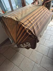 tenda da sole a cappottina piegata