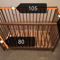 lettino bimbo( senza materasso) 