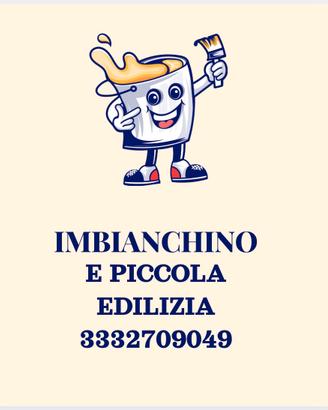 Imbianchino, artigiano, piccola edilizia