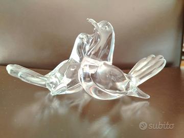 coppia colombe Archimede Seguso Murano petfette