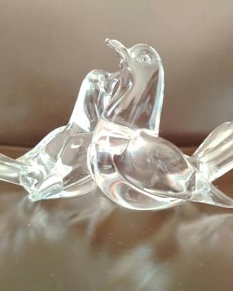 coppia colombe Archimede Seguso Murano petfette