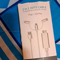 Cavo x telefono condivisione alla tv