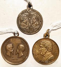 Lotto medaglie popolari 1859