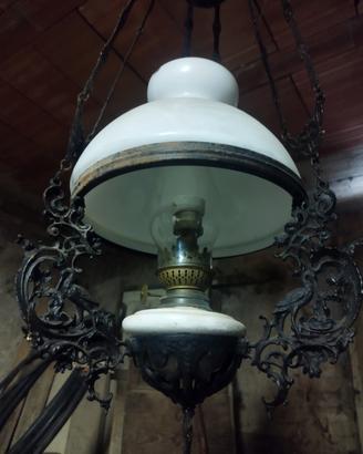 lampadario sali e scendi  dell' 800