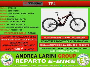 Ebike Thok Tp4 - Novità 2026