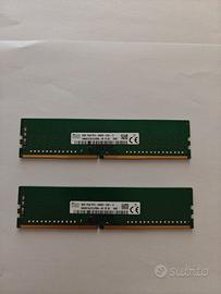 RAM DDR4 16GB (2x8GB) ECC Unbuffered 2666MHz
