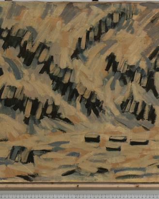 Quadro di Fernando Bandini "Paesaggio invernale"