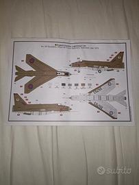 Aereo kit BAE Lighting F.2A Airfix 1/72