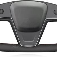 Coprivolante auto in pelle Tesla model S/X