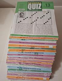 Fascicoli settimanali nuovi di enigmistica