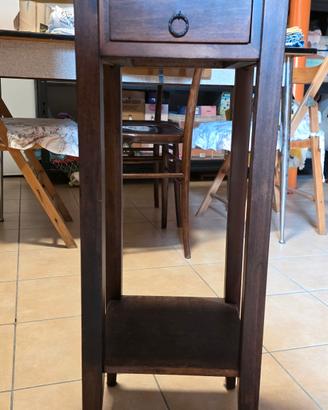 tavolino legno massello