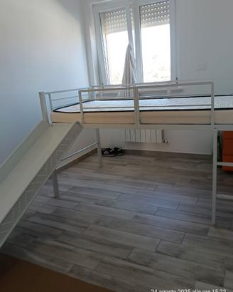 Letto x bambini 4 anni+ con scivolo molto resisten