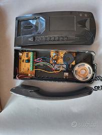 citofono elvox 6200 cornetta nero