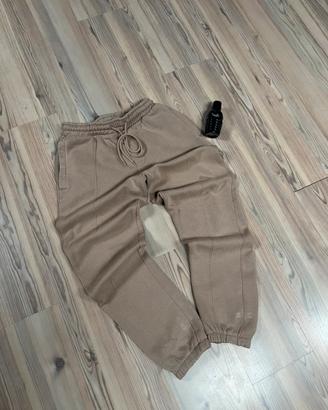 Pantaloni Bershka beige jogger streetwear