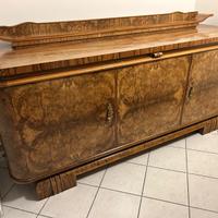 Credenza e vetrina art decó anni 30